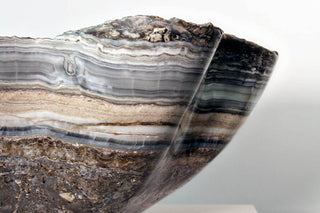 mexican gray onyx stone decorative bowl