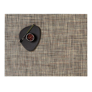 chilewich basketweave placemat earthtone bark color