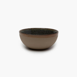 Brown ceramic bowl 