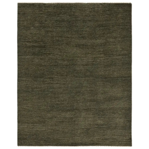 Green Wool Rug made in India