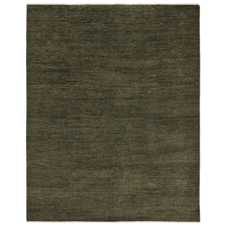 Green Wool Rug made in India