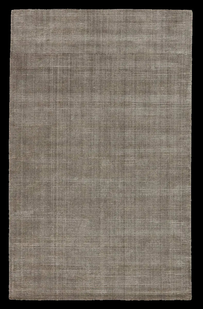 Textured gray rug 