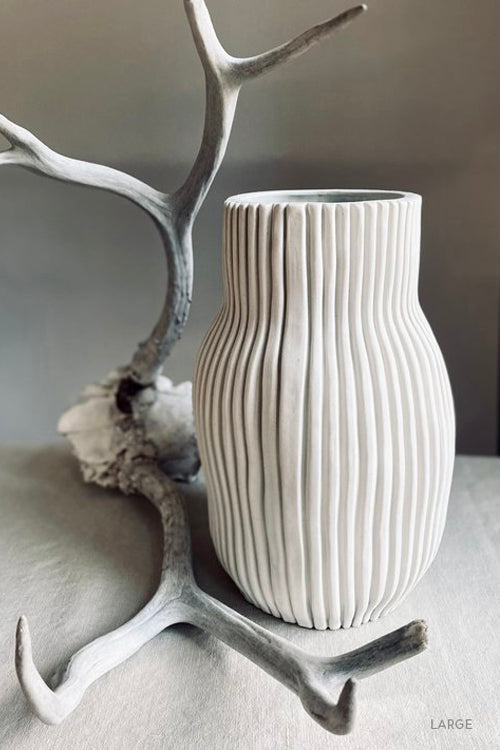 White Ceramic Vase