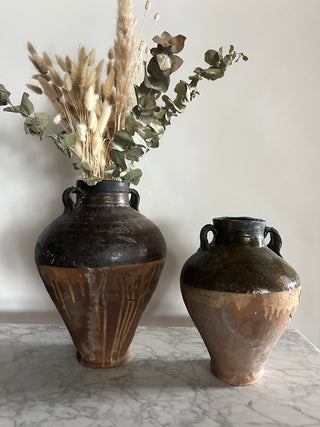 vintage rustic wabi sabi pots