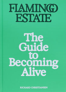 Book cover of 'Flaming Estate: The Guide to Becoming Alive' 
