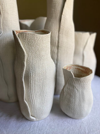 elysian collective Struttura Collection Ceramic Glazed Vases by artists Cym Warkov