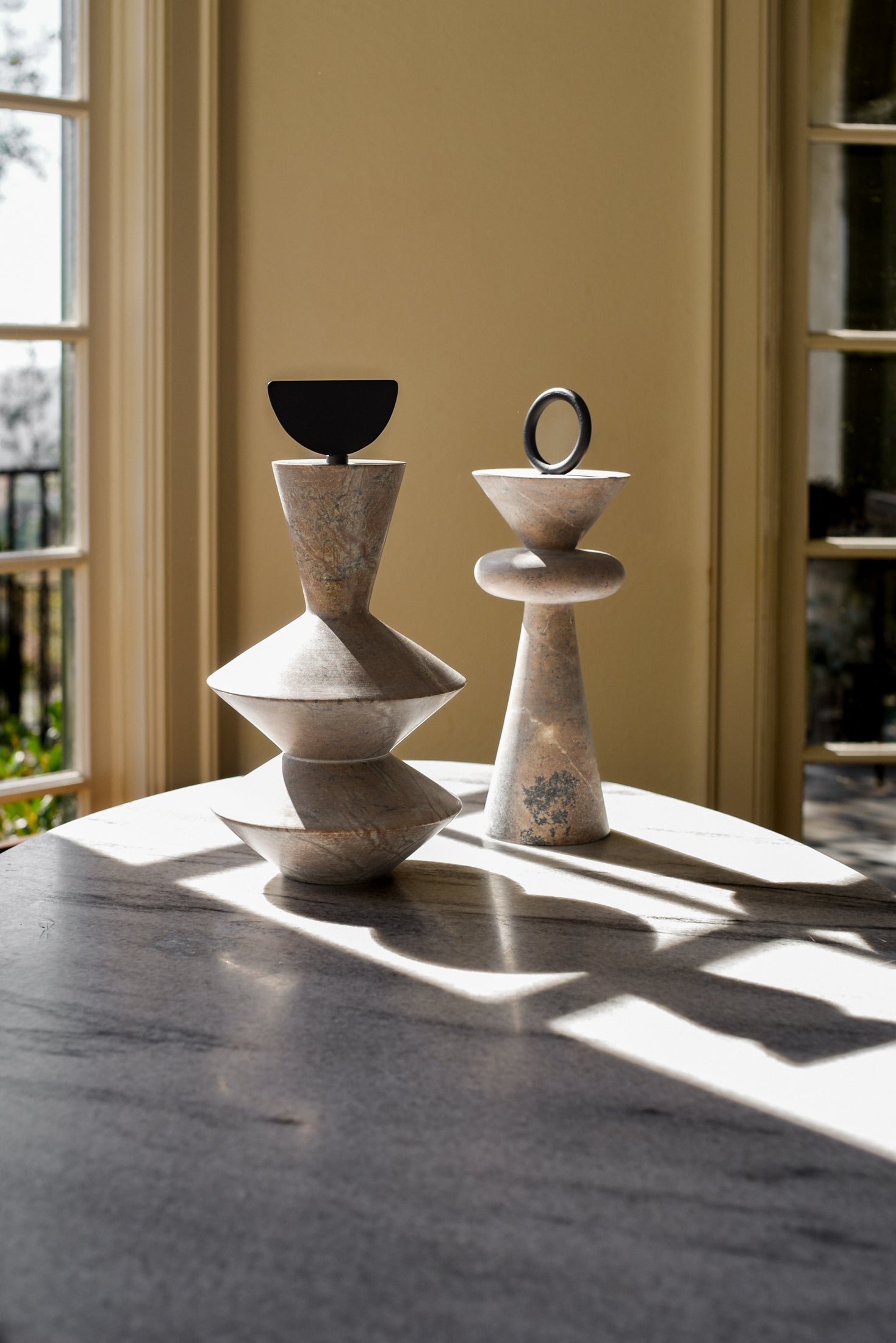 Brazilian Soapstone Totem Sculptures – Elysian Collective