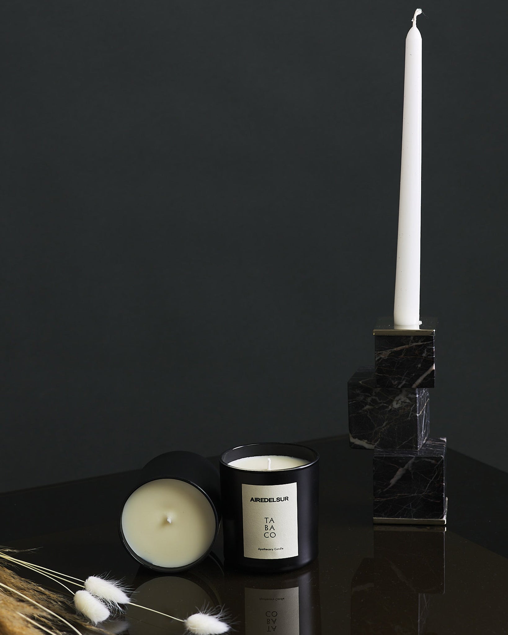 Natural soy wax scented candle made in Argentina