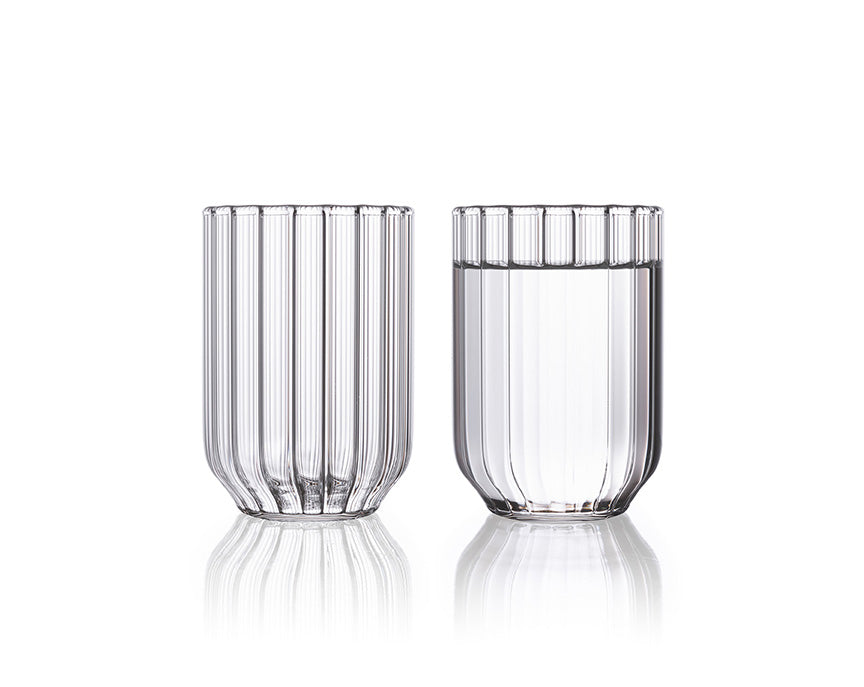 Dearborn Carafe with Dearborn Water Glass Set